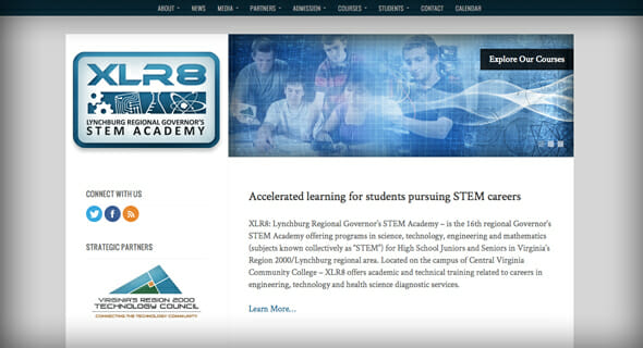 The new XLR8 STEM Academy website is live!
